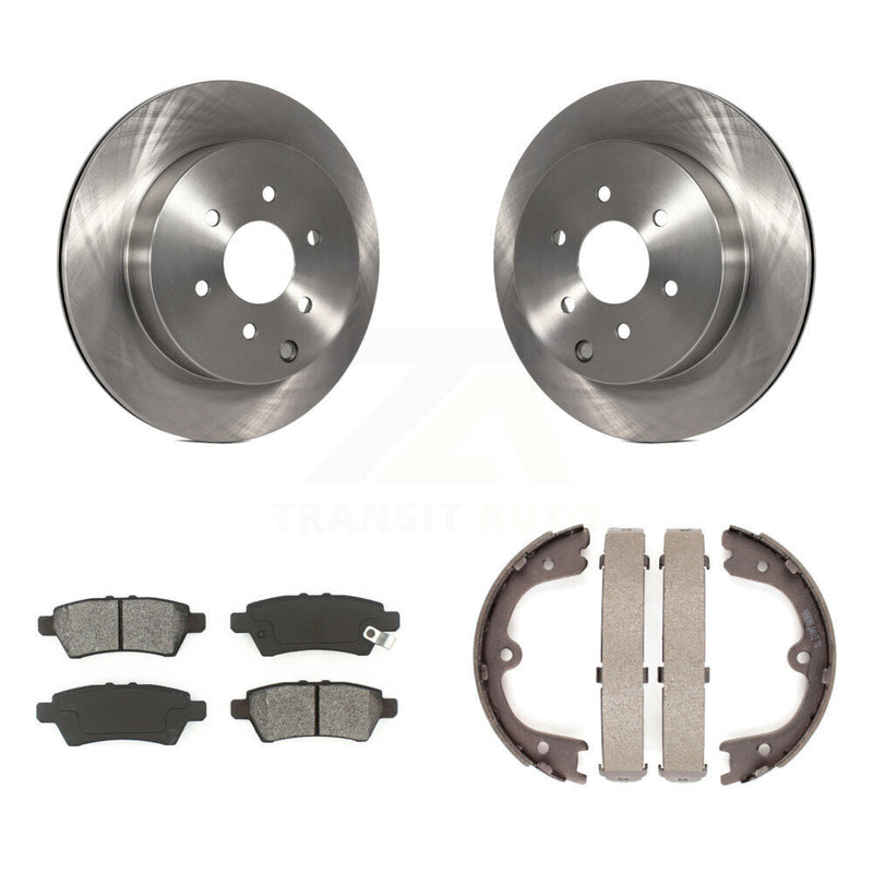 Transit Auto K8S-104357 Disc Brake Kit for 2005-2012 Nissan Pathfinder - Rear product image