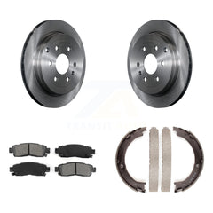 Transit Auto K8S-104361 Disc Brake Kit for 2007-2017 GMC Acadia Limited, Chevrolet Traverse, Buick Enclave & more - Rear product image