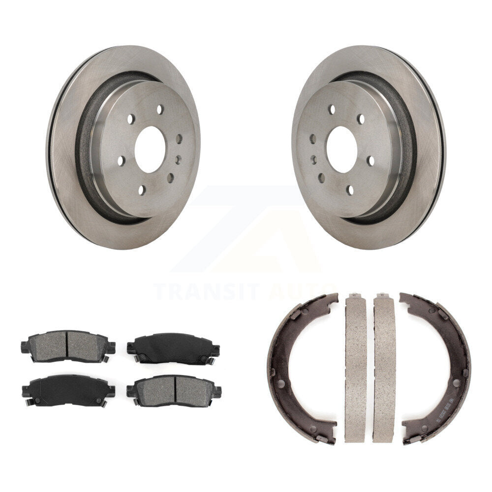 Transit Auto K8S-104363 Disc Brake Kit for 2014-2019 Cadillac XTS - Rear product image