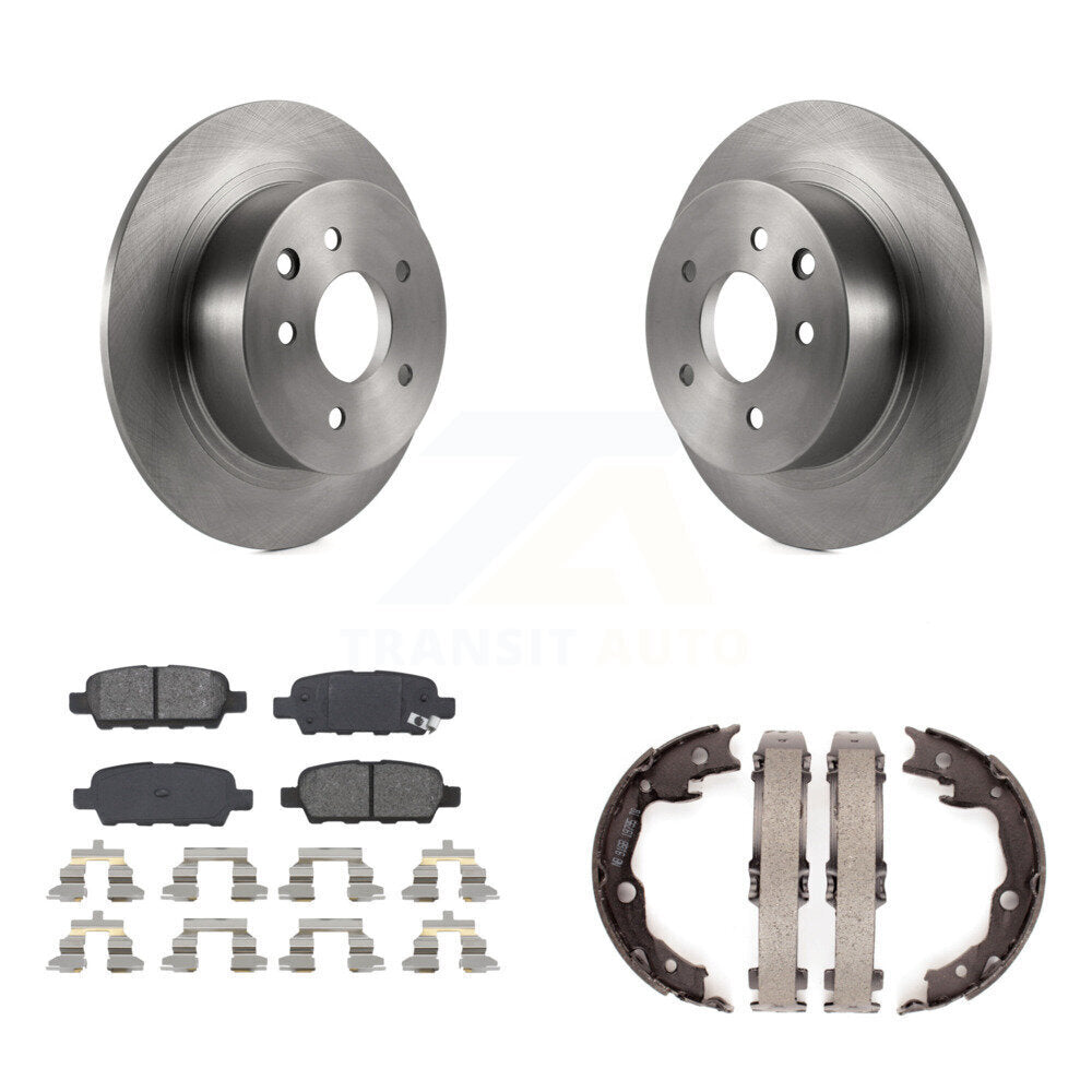 Transit Auto K8S-104364 Disc Brake Kit for 2007-2019 Nissan Juke, Nissan Sentra - Rear product image