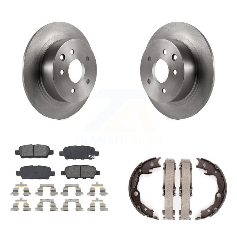 Transit Auto K8S-104364 Disc Brake Kit for 2007-2019 Nissan Juke, Nissan Sentra - Rear product image