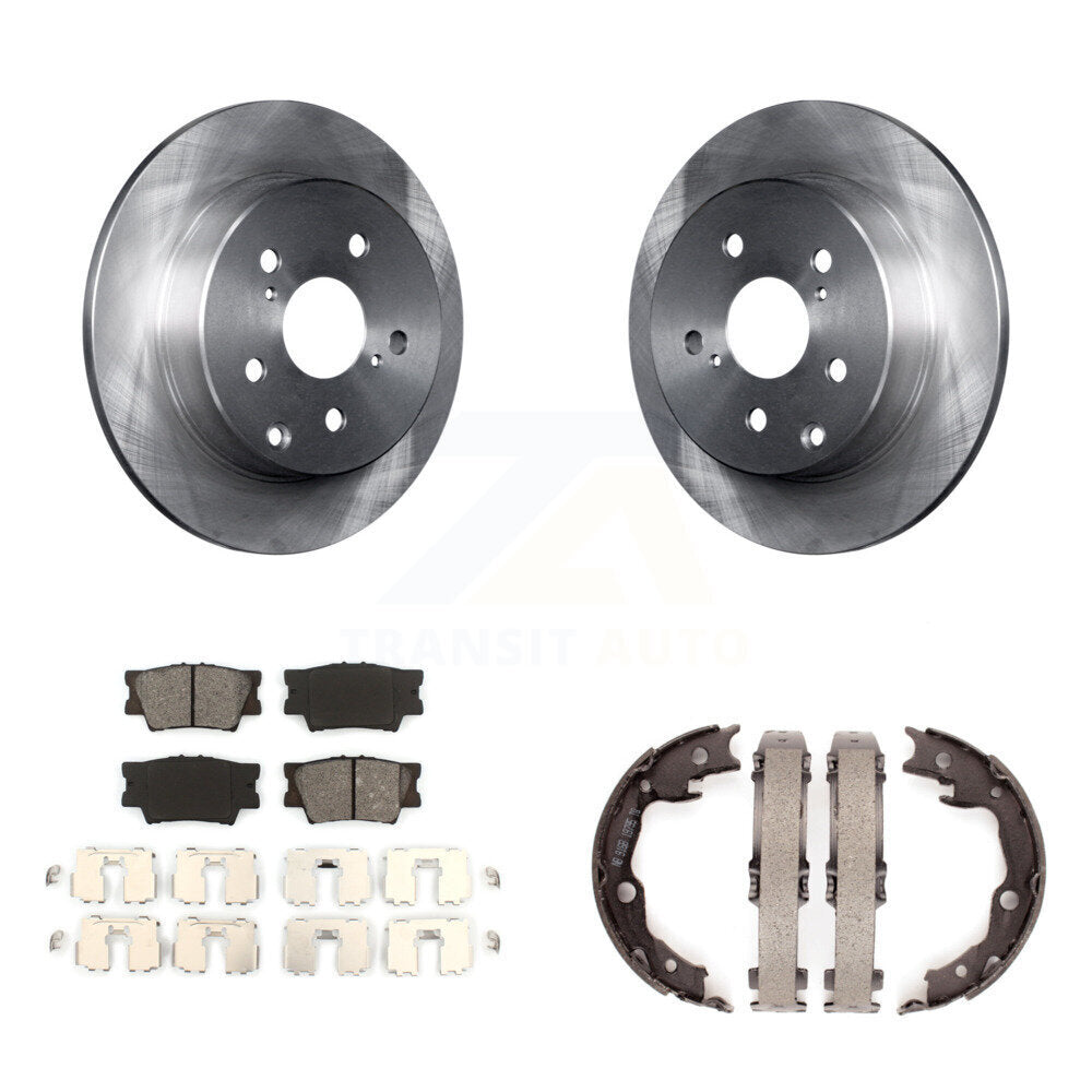 Transit Auto K8S-104366 Disc Brake Kit for 2006-2018 Lexus HS250h, Toyota RAV4 - Rear product image