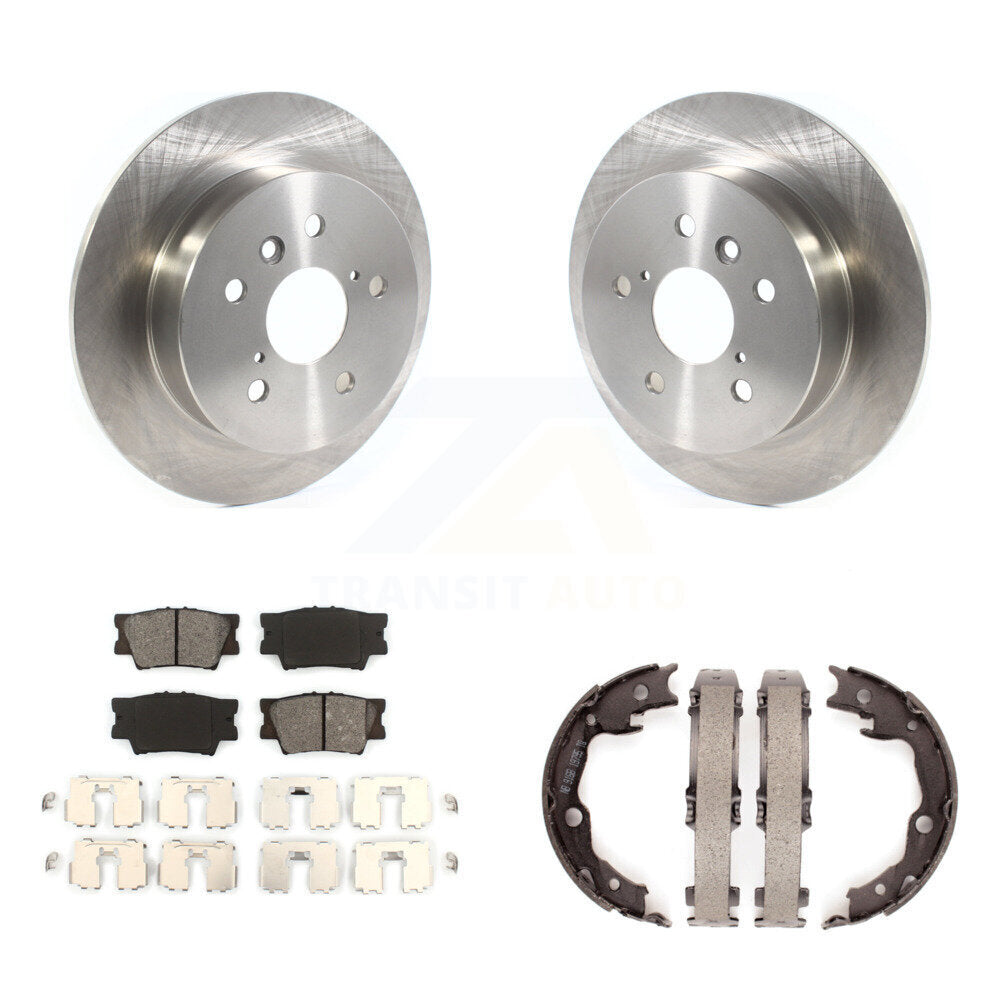 Transit Auto K8S-104370 Disc Brake Kit for 2018-2023 Toyota Camry - Rear product image