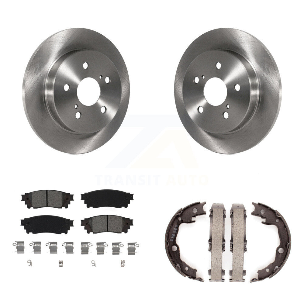 Transit Auto K8S-104371 Disc Brake Kit for 2018-2023 Toyota Camry, Toyota RAV4 - Rear product image