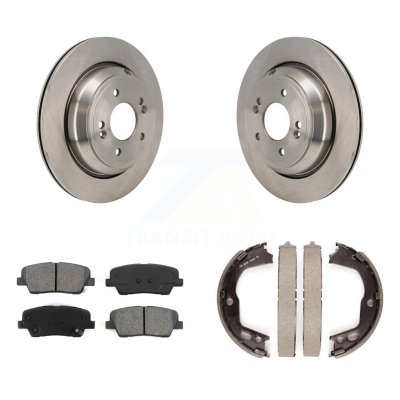 Transit Auto K8S-104378 Disc Brake Kit for 2011-2013 Hyundai Equus - Rear product image