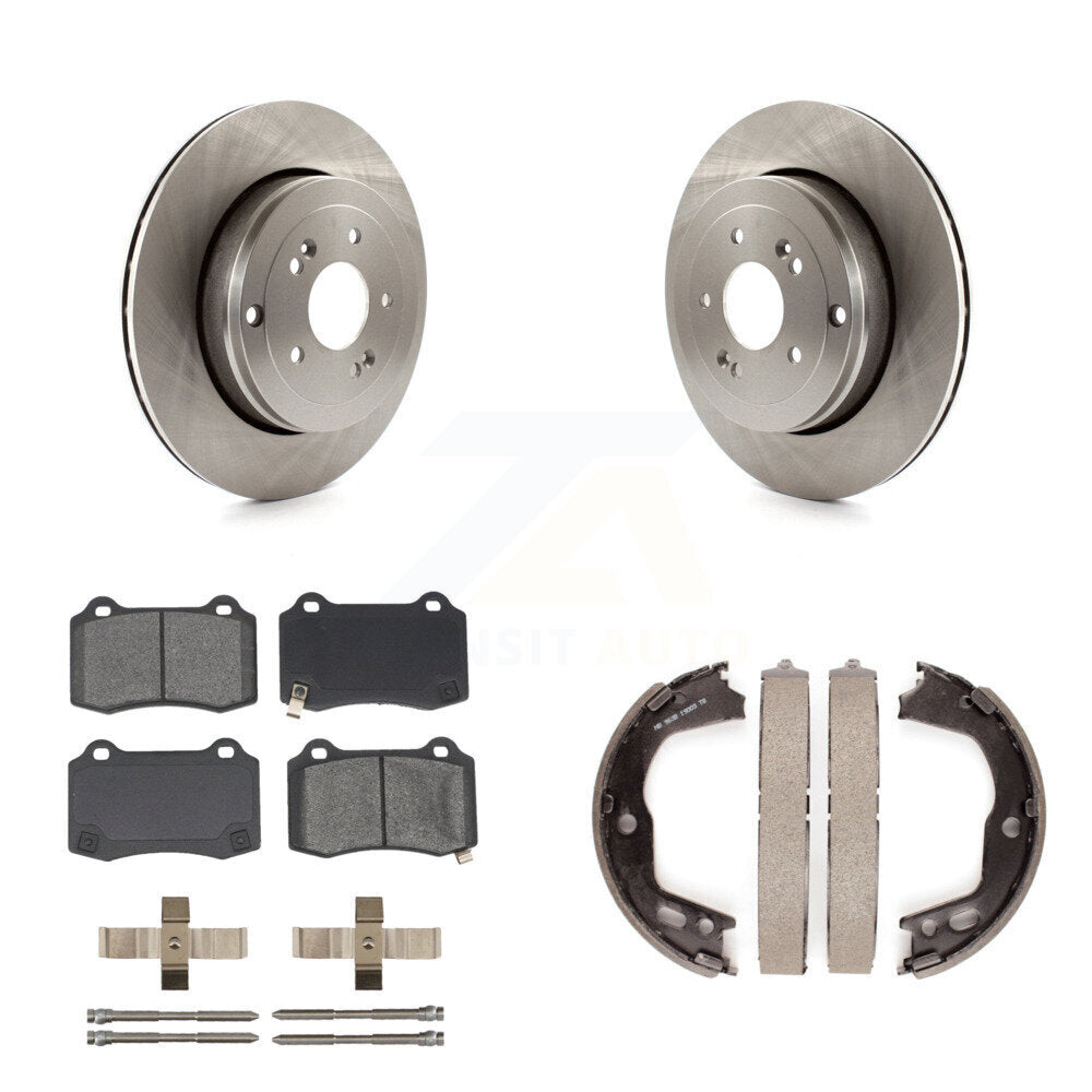 Transit Auto K8S-104380 Disc Brake Kit for 2010-2016 Hyundai Genesis Coupe - Rear product image