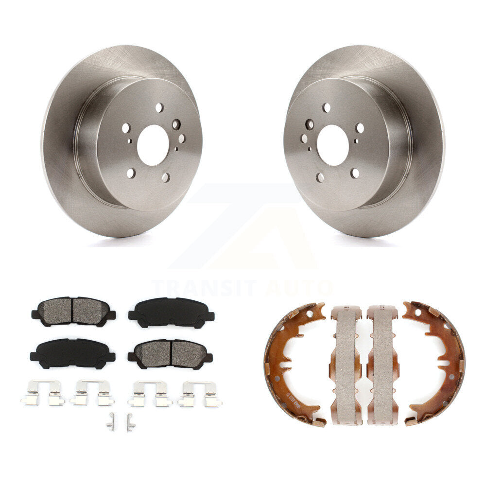Transit Auto K8S-104383 Disc Brake Kit for 2008-2013 Toyota Highlander - Rear product image