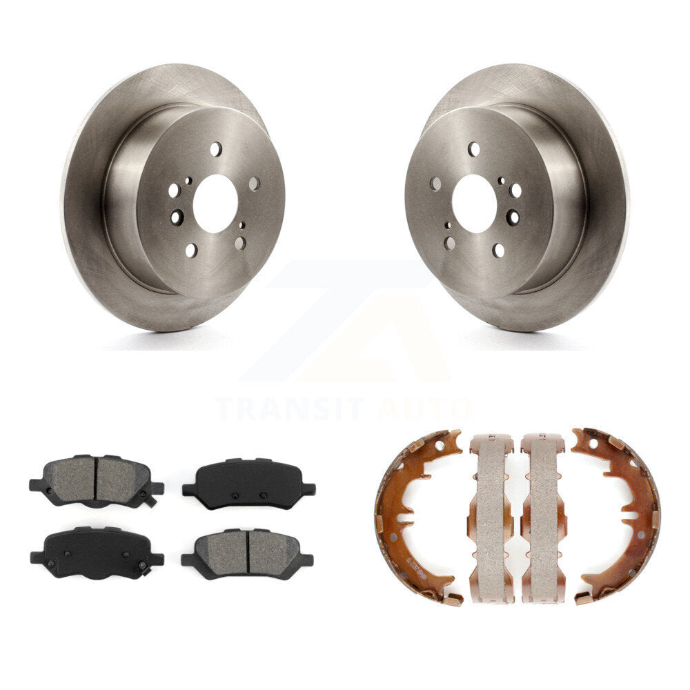 Transit Auto K8S-104384 Disc Brake Kit for 2009-2016 Toyota Venza - Rear product image