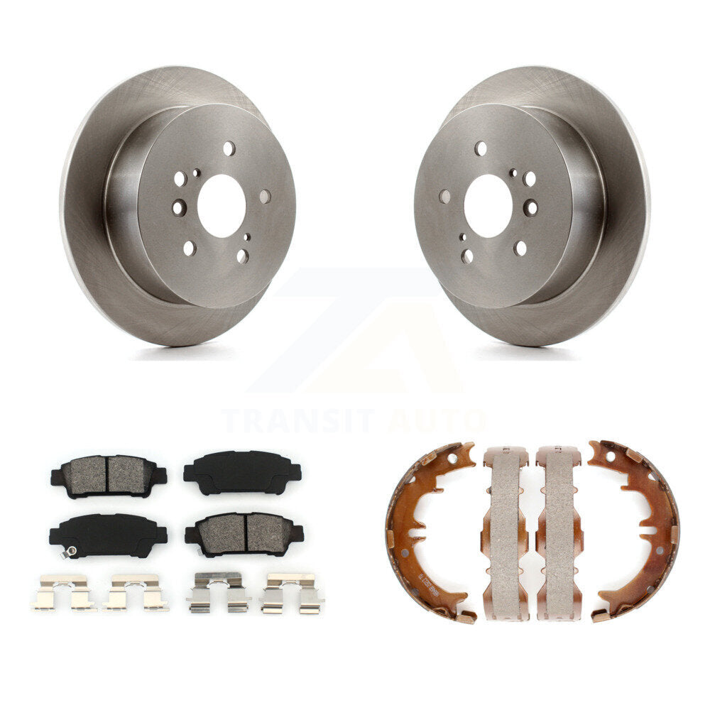 Transit Auto K8S-104386 Disc Brake Kit for 2004-2010 Toyota Sienna - Rear product image