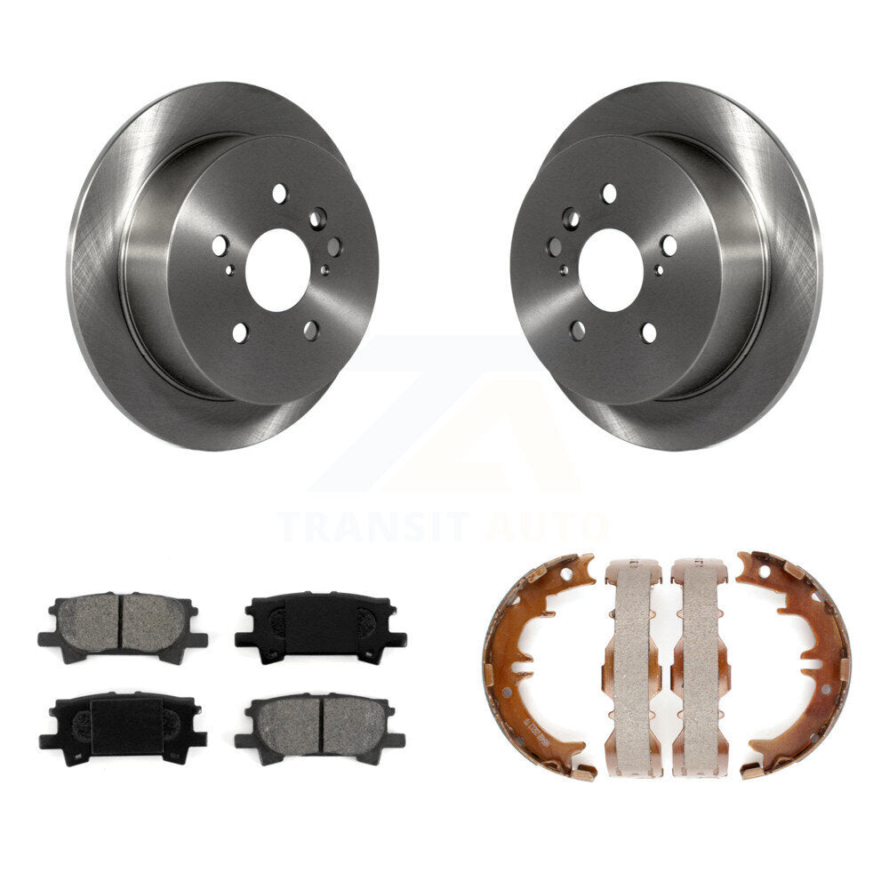 Transit Auto K8S-104387 Disc Brake Kit for 2004-2009 Lexus RX350, Lexus RX400h, Lexus RX330 & more - Rear product image