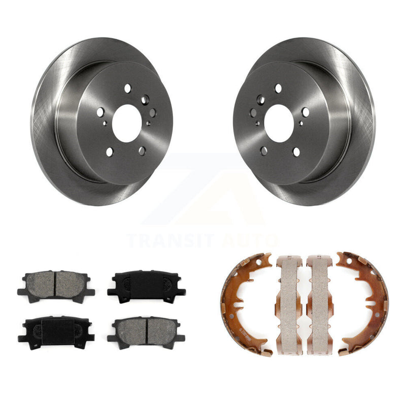 Transit Auto K8S-104387 Disc Brake Kit for 2004-2009 Lexus RX350, Lexus RX400h, Lexus RX330 & more - Rear product image