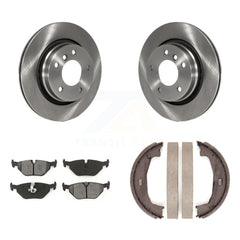 Transit Auto K8S-104389 Disc Brake Kit for 2000-2006 BMW 325Ci, BMW 325i, BMW 323Ci & more - Rear product image