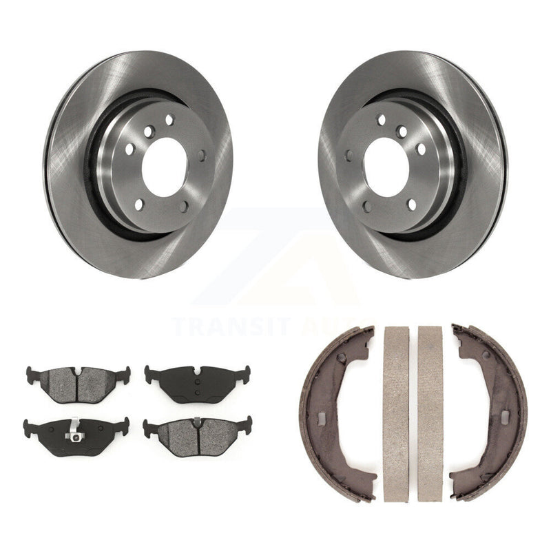 Transit Auto K8S-104389 Disc Brake Kit for 2000-2006 BMW 325Ci, BMW 325i, BMW 323Ci & more - Rear product image