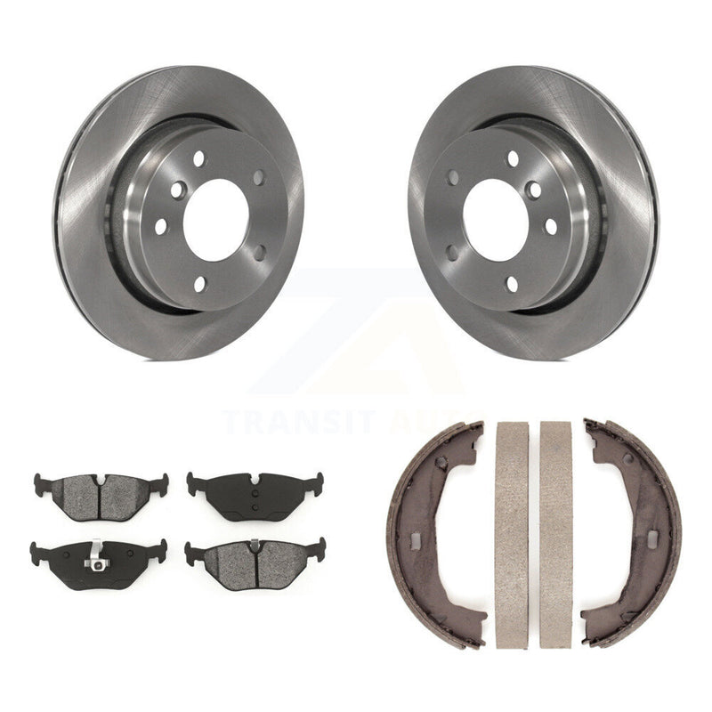 Transit Auto K8S-104390 Disc Brake Kit for 2000-2005 BMW 320i, BMW 323Ci, BMW 323i - Rear product image