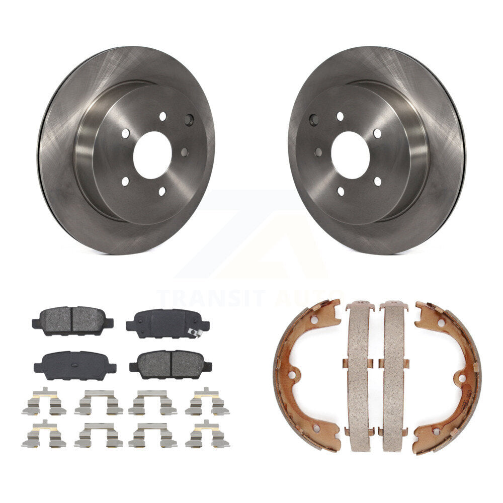 Transit Auto K8S-104399 Disc Brake Kit for 2004-2008 INFINITI FX35, INFINITI FX45, Nissan Quest - Rear product image