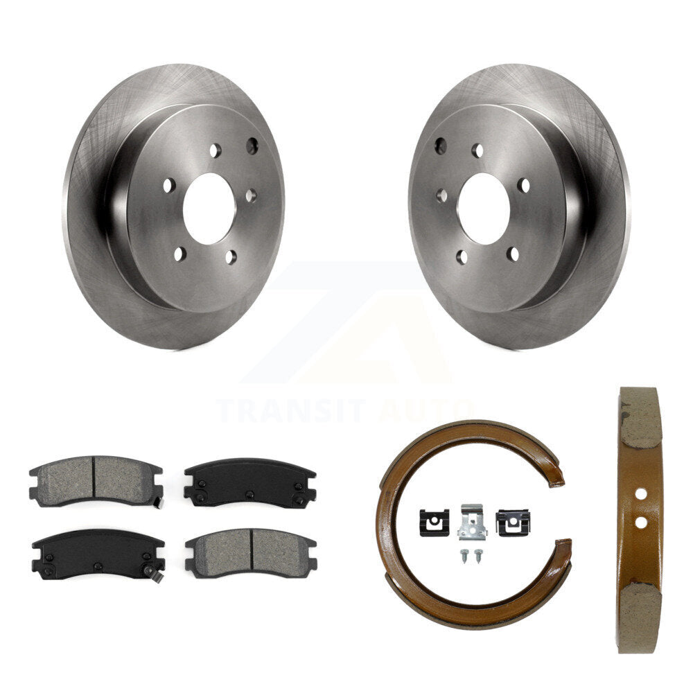 Transit Auto K8S-104400 Disc Brake Kit for 2001-2007 Buick Rendezvous, Chevrolet Venture, Oldsmobile Silhouette & more - Rear product image