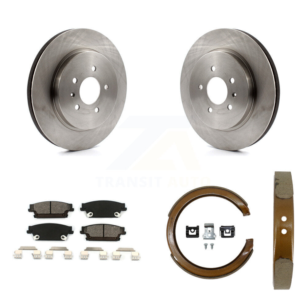 Transit Auto K8S-104404 Disc Brake Kit for 2006-2011 Cadillac STS, Cadillac CTS - Rear product image