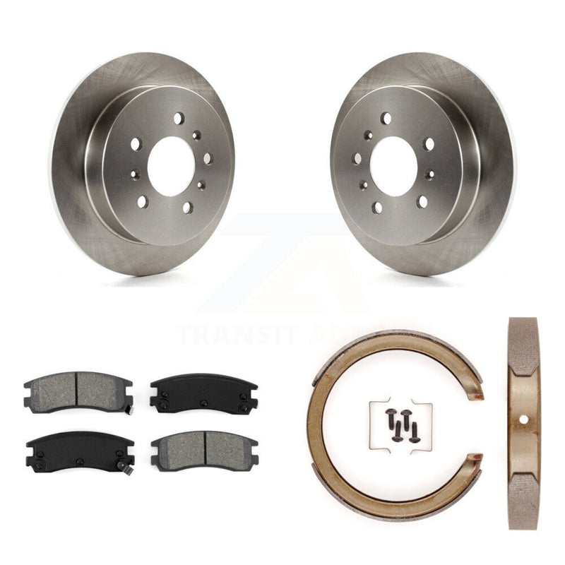 Transit Auto K8S-104405 Disc Brake Kit for 1997-2010 Chevrolet Impala, Buick Century, Oldsmobile Alero & more - Rear product image