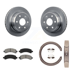 Transit Auto K8S-104407 Disc Brake Kit for 2002-2014 Cadillac Escalade, Chevrolet Avalanche 1500, Chevrolet Express 1500 & more - Rear product image