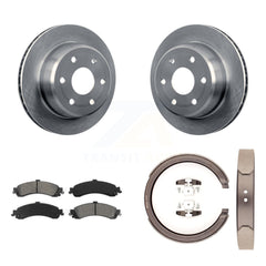 Transit Auto K8S-104410 Disc Brake Kit for 2000-2006 Chevrolet Silverado 1500, GMC Sierra 1500, Cadillac Escalade & more - Rear product image