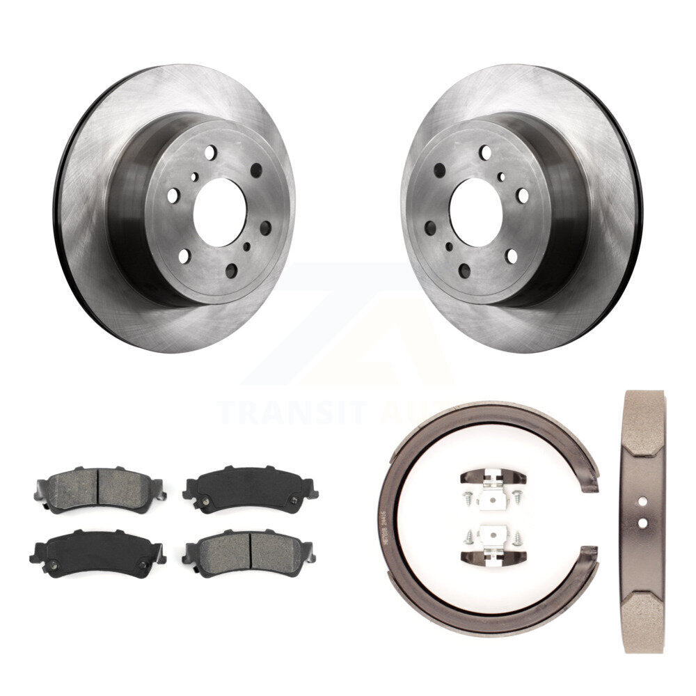 Transit Auto K8S-104412 Disc Brake Kit for 2007 GMC Sierra 1500 Classic - Rear product image