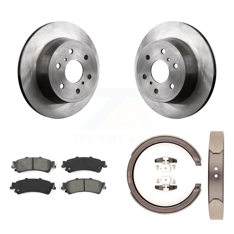 Transit Auto K8S-104412 Disc Brake Kit for 2007 GMC Sierra 1500 Classic - Rear product image