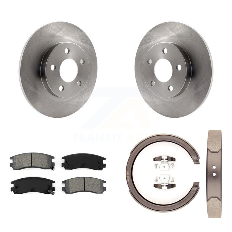 Transit Auto K8S-104413 Disc Brake Kit for 2000-2005 Cadillac DeVille - Rear product image