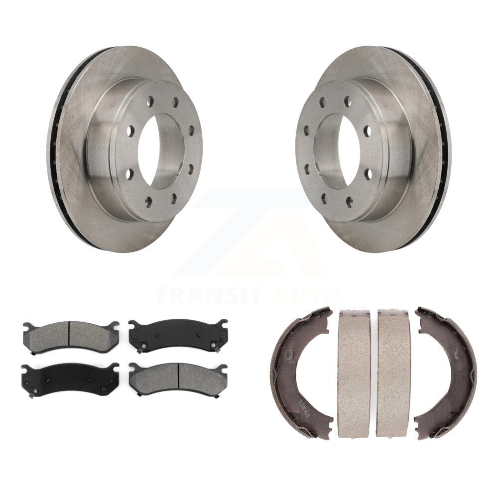 Transit Auto K8S-104414 Disc Brake Kit for 1999-2009 Chevrolet Silverado 1500 HD Classic, Chevrolet Suburban 2500, GMC Sierra 1500 HD Classic & more - Rear product image
