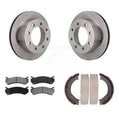 Transit Auto K8S-104415 Disc Brake Kit for 1999-2010 Chevrolet Suburban 2500, GMC Sierra 3500 HD, GMC Yukon XL 2500 & more - Rear product image