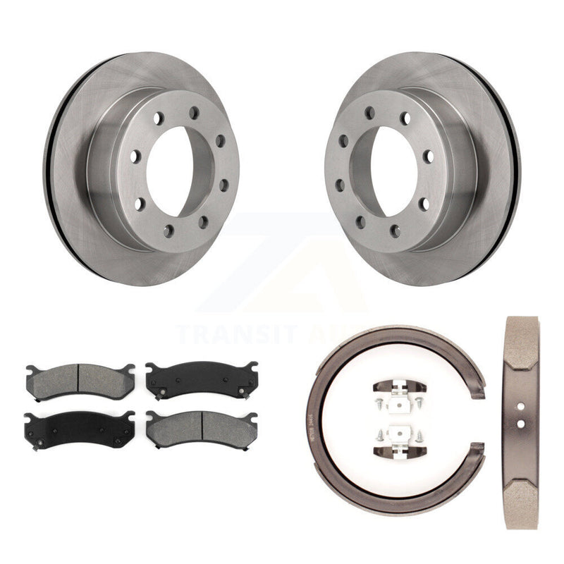 Transit Auto K8S-104417 Disc Brake Kit for 2003-2004 GMC Sierra 2500, GMC Yukon XL 2500 - Rear product image