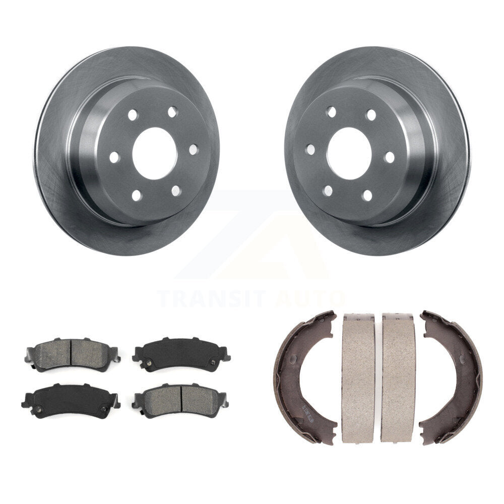 Transit Auto K8S-104420 Disc Brake Kit for 2006 Chevrolet Silverado 1500, GMC Sierra 1500 - Rear product image