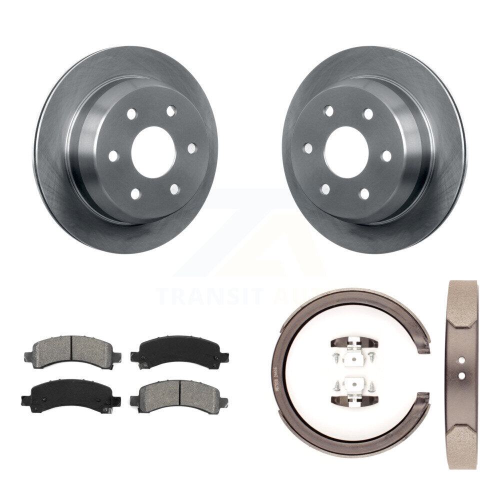 Transit Auto K8S-104421 Disc Brake Kit for 2002 Chevrolet Avalanche 1500, Chevrolet Suburban 1500 - Rear product image