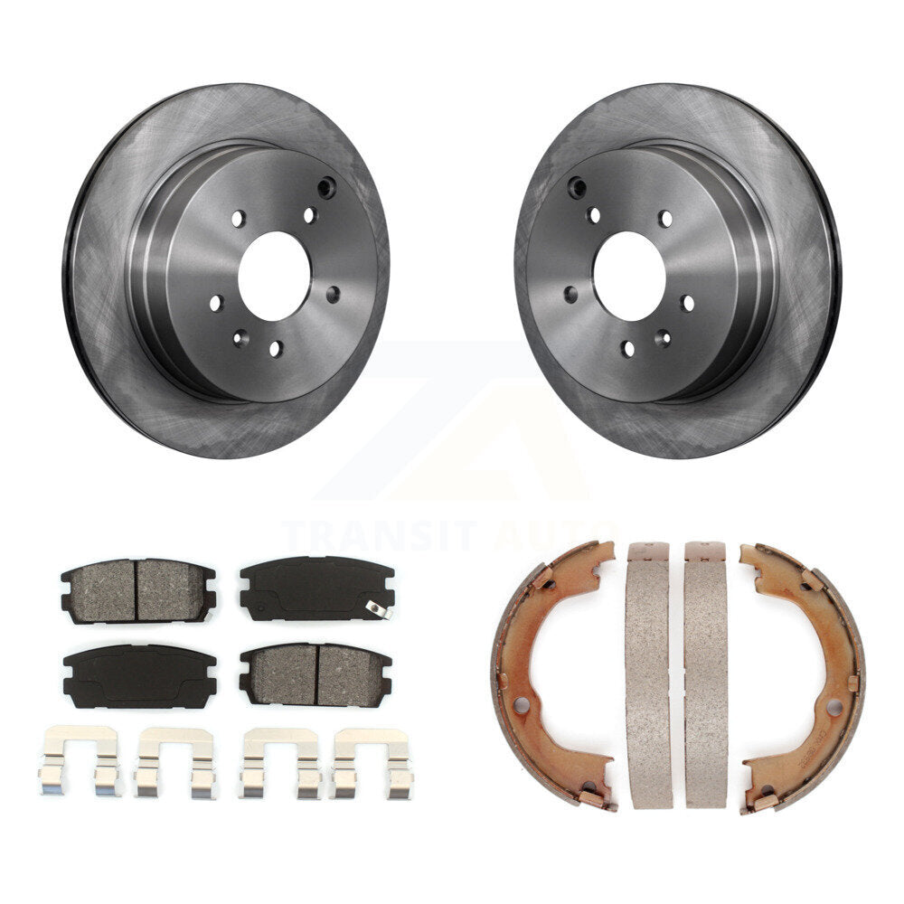 Transit Auto K8S-104425 Disc Brake Kit for 2007-2015 Chevrolet Captiva Sport, Saturn Vue, Chevrolet Equinox & more - Rear product image