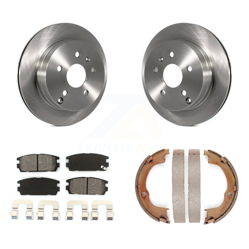 Transit Auto K8S-104426 Disc Brake Kit for 2010-2017 Chevrolet Equinox, GMC Terrain - Rear product image