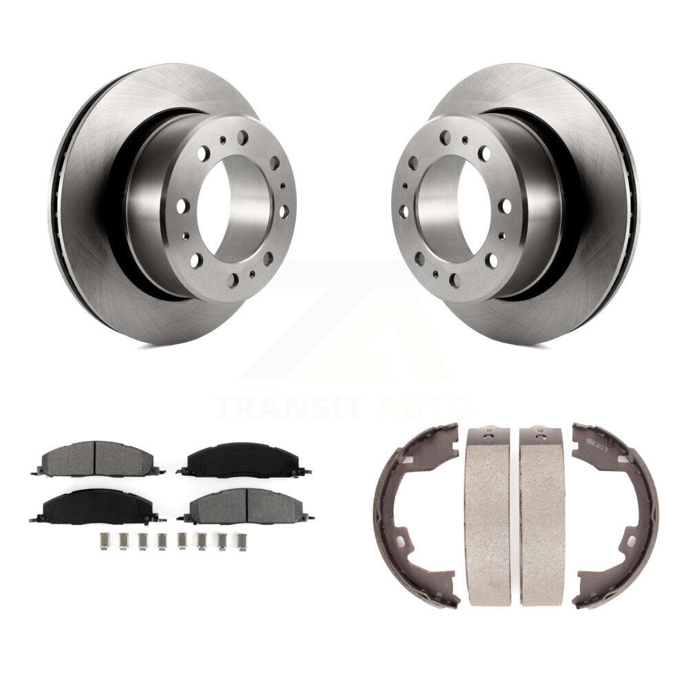 Transit Auto K8S-104430 Disc Brake Kit for 2009-2018 Ram 1500, Ram 2500, Ram 3500 & more - Rear product image