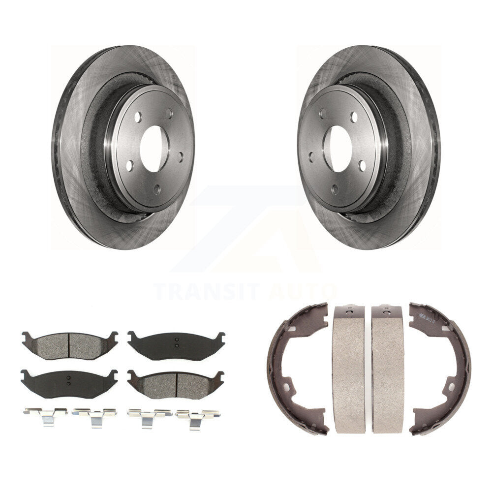 Transit Auto K8S-104432 Disc Brake Kit for 2007-2008 Dodge Ram 1500 - Rear product image