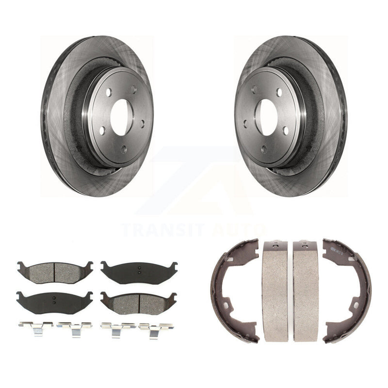 Transit Auto K8S-104432 Disc Brake Kit for 2007-2008 Dodge Ram 1500 - Rear product image