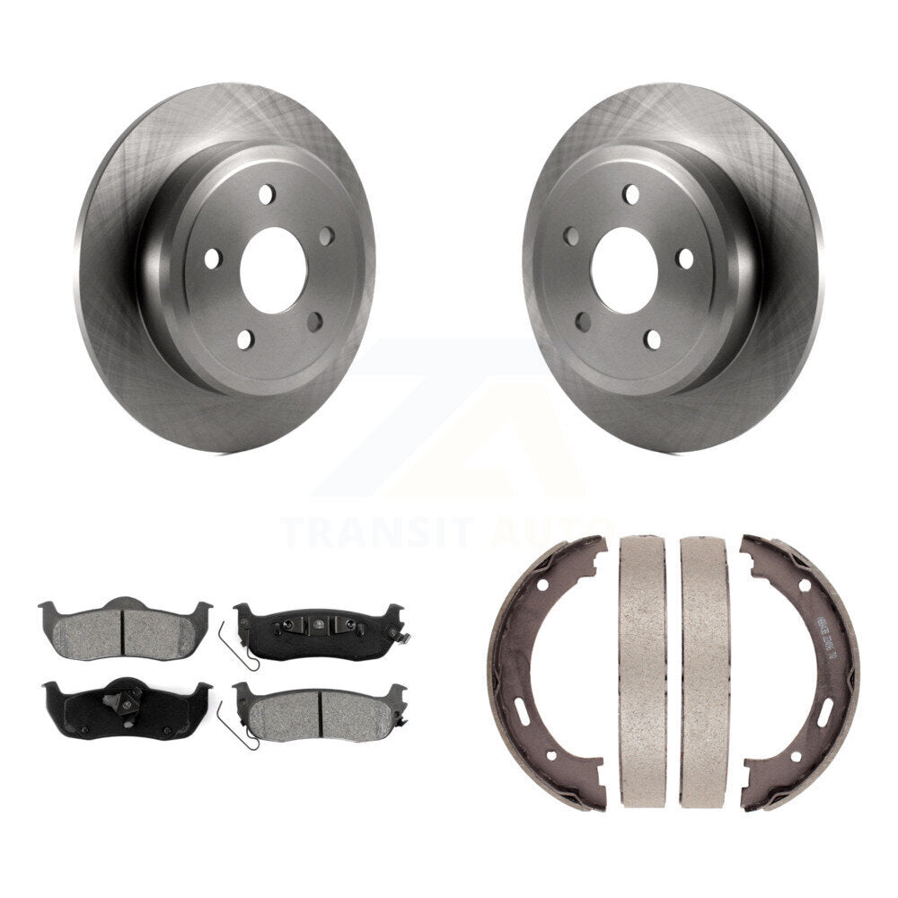 Transit Auto K8S-104441 Disc Brake Kit for 2005-2010 Jeep Grand Cherokee, Jeep Commander - Rear product image