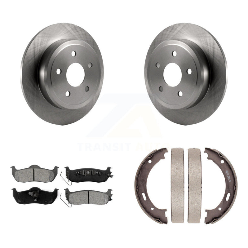Transit Auto K8S-104441 Disc Brake Kit for 2005-2010 Jeep Grand Cherokee, Jeep Commander - Rear product image