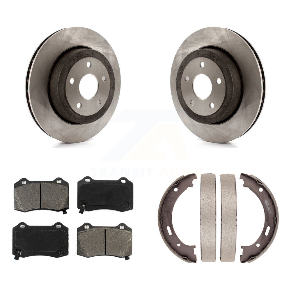 Transit Auto K8S-104442 Disc Brake Kit for 2006-2010 Jeep Grand Cherokee - Rear product image
