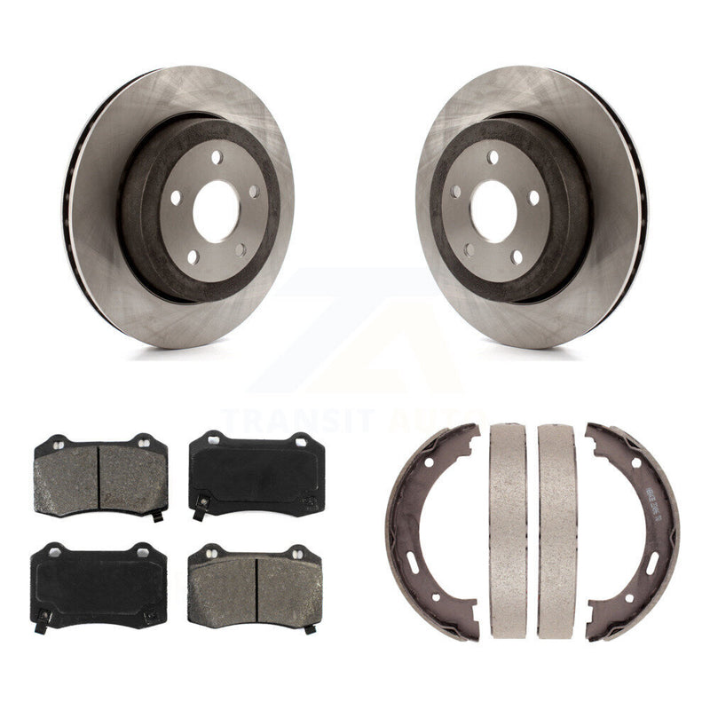 Transit Auto K8S-104442 Disc Brake Kit for 2006-2010 Jeep Grand Cherokee - Rear product image