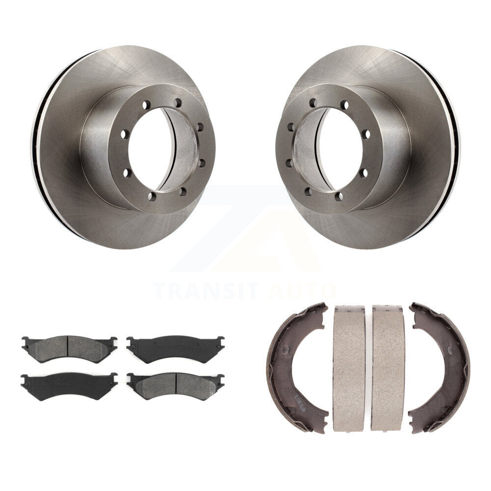 Transit Auto K8S-104444 Disc Brake Kit for 1999-2000 Ford E-350 Super Duty - Rear product image