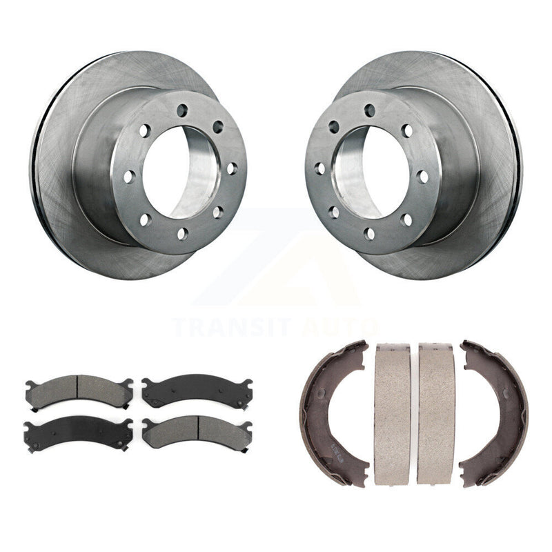 Transit Auto K8S-104446 Disc Brake Kit for 2001-2010 GMC Sierra 3500 HD, Chevrolet Silverado 3500 Classic, Chevrolet Silverado 3500 HD & more - Rear product image