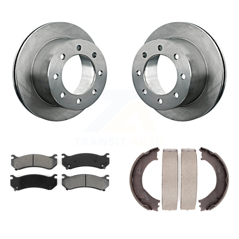 Transit Auto K8S-104447 Disc Brake Kit for 2007 GMC Sierra 3500 Classic - Rear product image