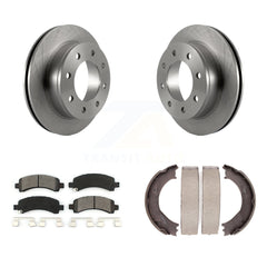Transit Auto K8S-104456 Disc Brake Kit for 2006-2008 Chevrolet Express 2500, Chevrolet Express 3500, GMC Savana 3500 - Rear product image