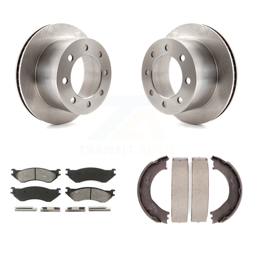 Transit Auto K8S-104457 Disc Brake Kit for 2001-2002 Dodge Ram 2500, Dodge Ram 3500 - Rear product image