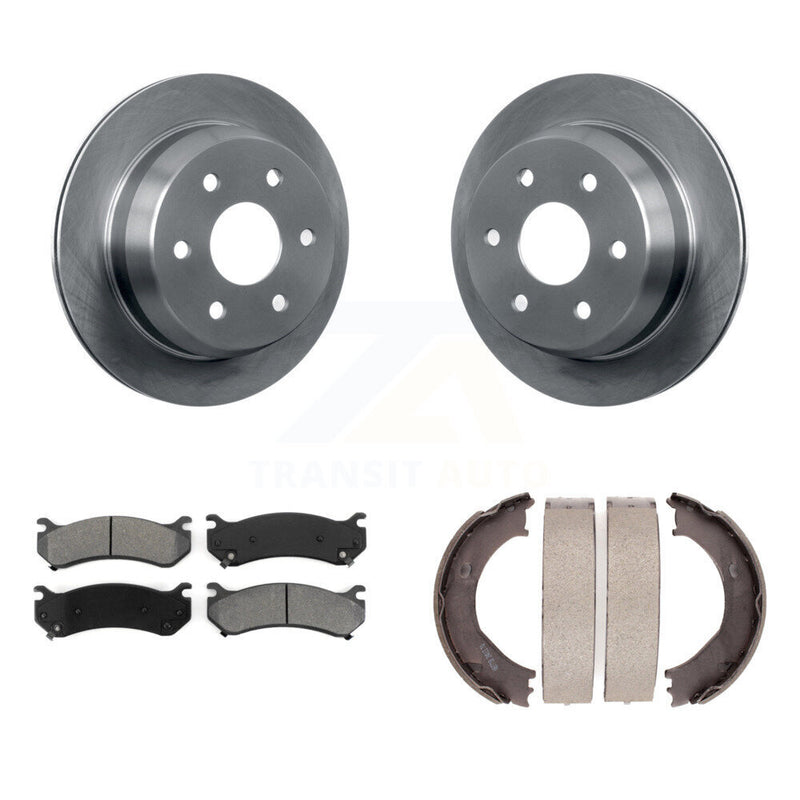 Transit Auto K8S-104458 Disc Brake Kit for 2003 Chevrolet Silverado 2500, Chevrolet Silverado 2500 HD, GMC Sierra 2500 - Rear product image