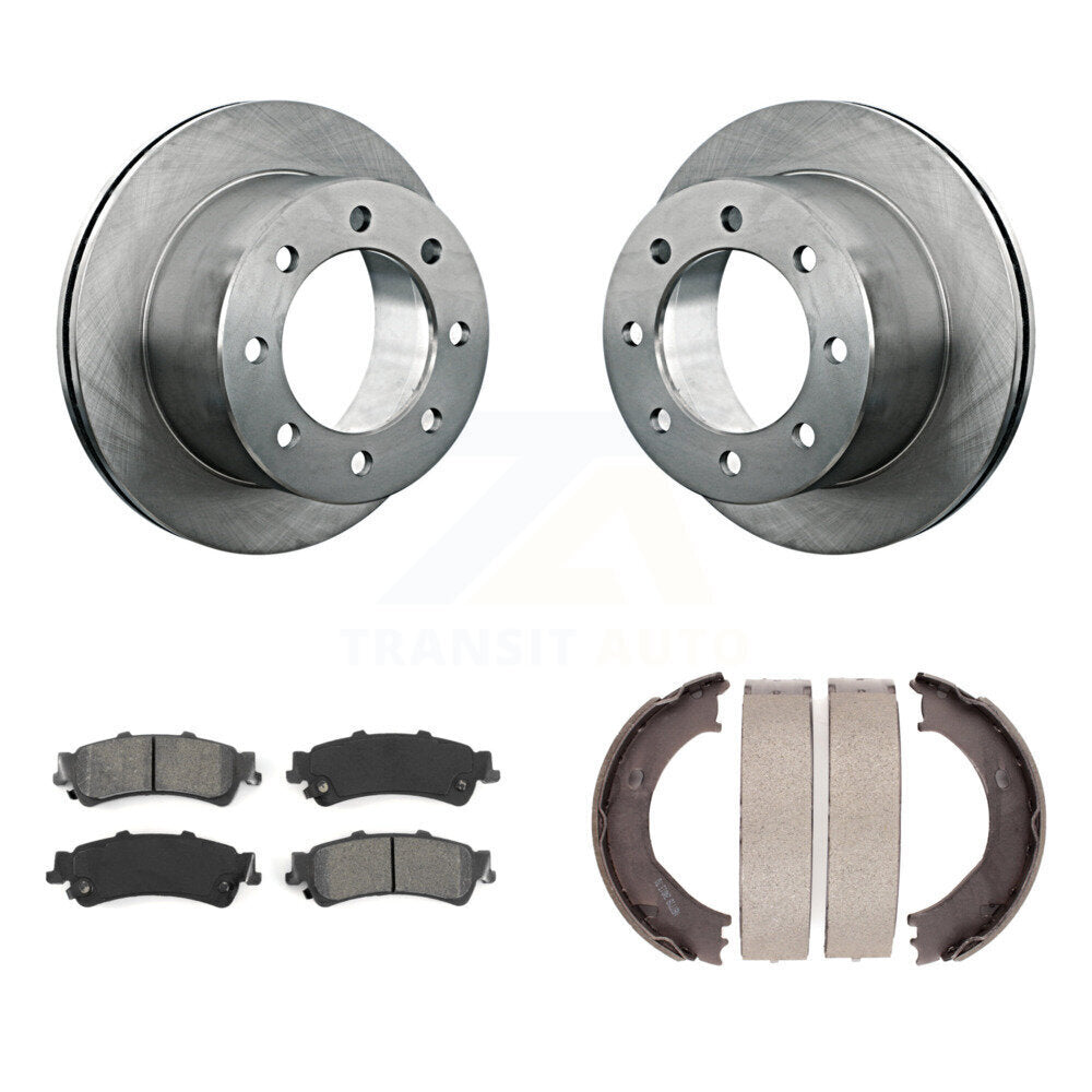 Transit Auto K8S-104459 Disc Brake Kit for 2001 GMC Sierra 3500 - Rear product image