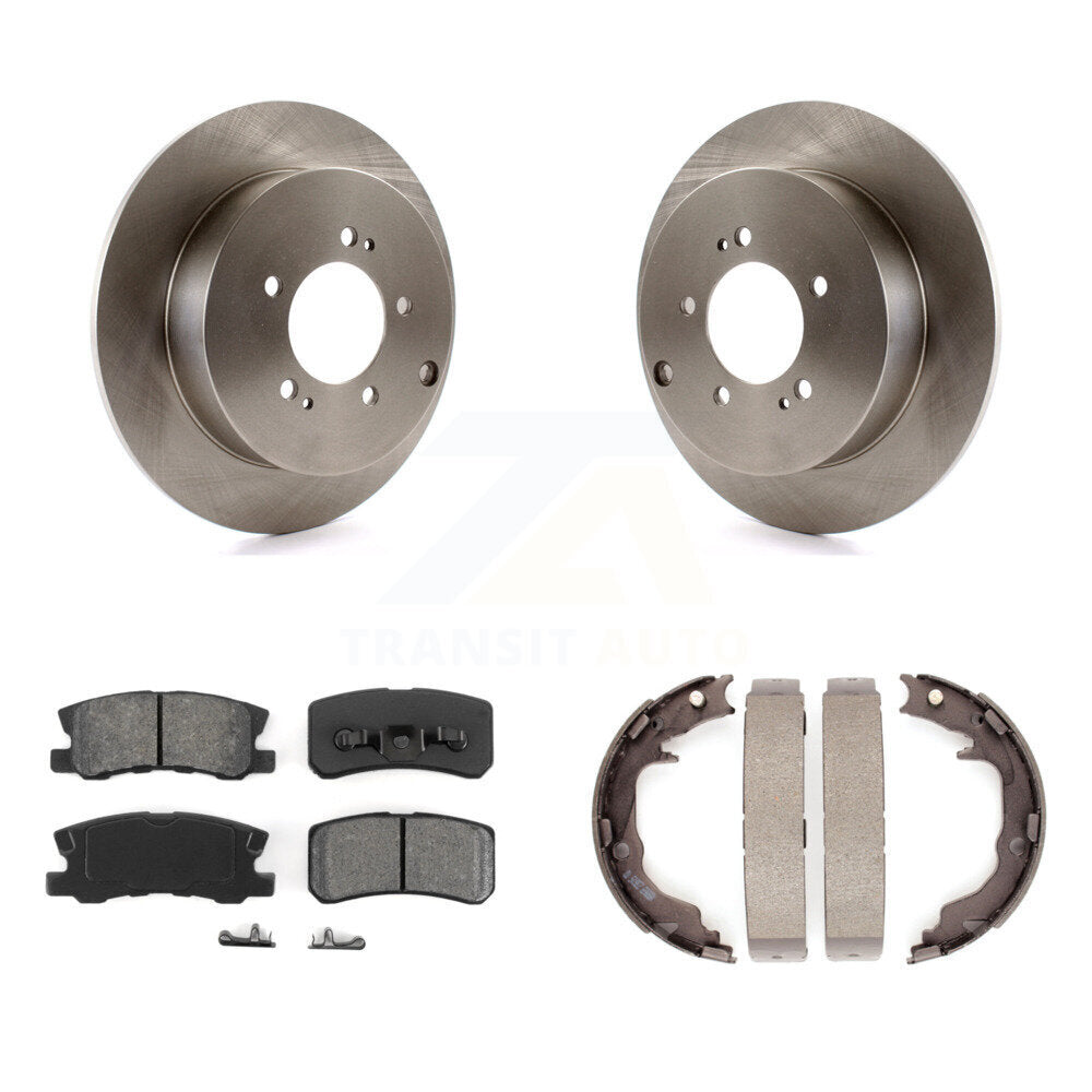Transit Auto K8S-104468 Disc Brake Kit for 2007-2011 Mitsubishi Outlander - Rear product image