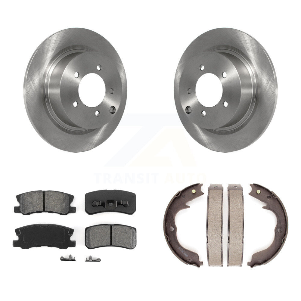 Transit Auto K8S-104469 Disc Brake Kit for 2008 Mitsubishi Outlander - Rear product image